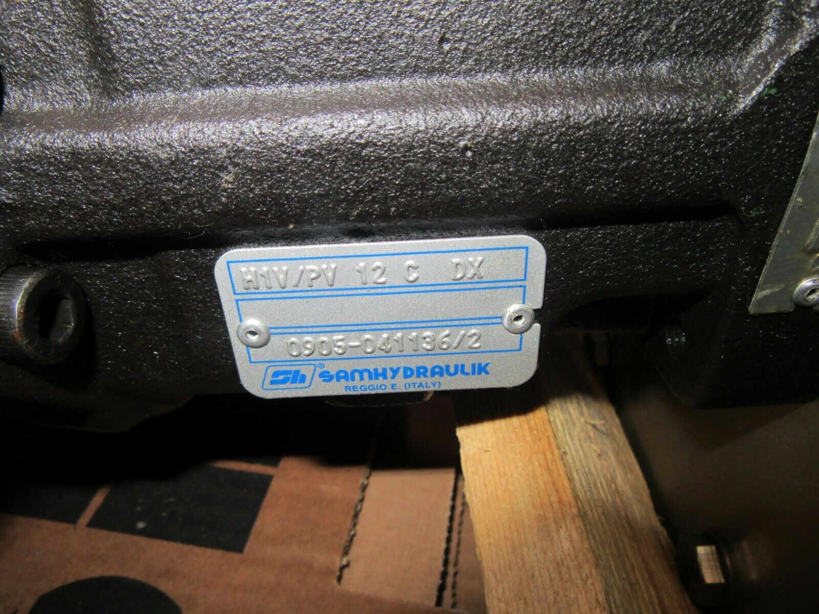 Samhydraulik H1V/PV 12 C DX Polyurethan-/ Dosierpumpe polyurethane-/ dosing pump