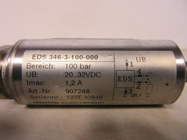 Hydac EDS 346-3-100-000 Bereich: 100bar