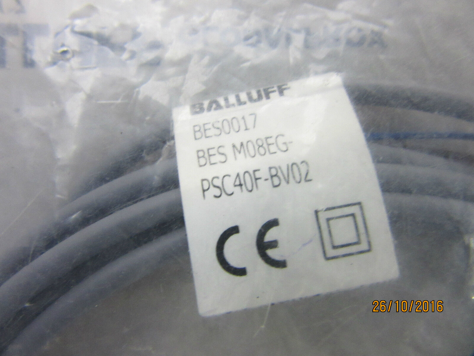 BALLUFF BES0017 BES M08EG-PSC40F-BV02 - unopened -