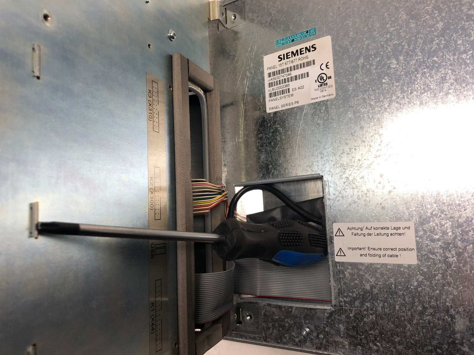 Siemens 6AV7671-1EX01-0AB0 E: 02 Panel PC Remote Kit mit Panel 15T 677/877 ROHS
