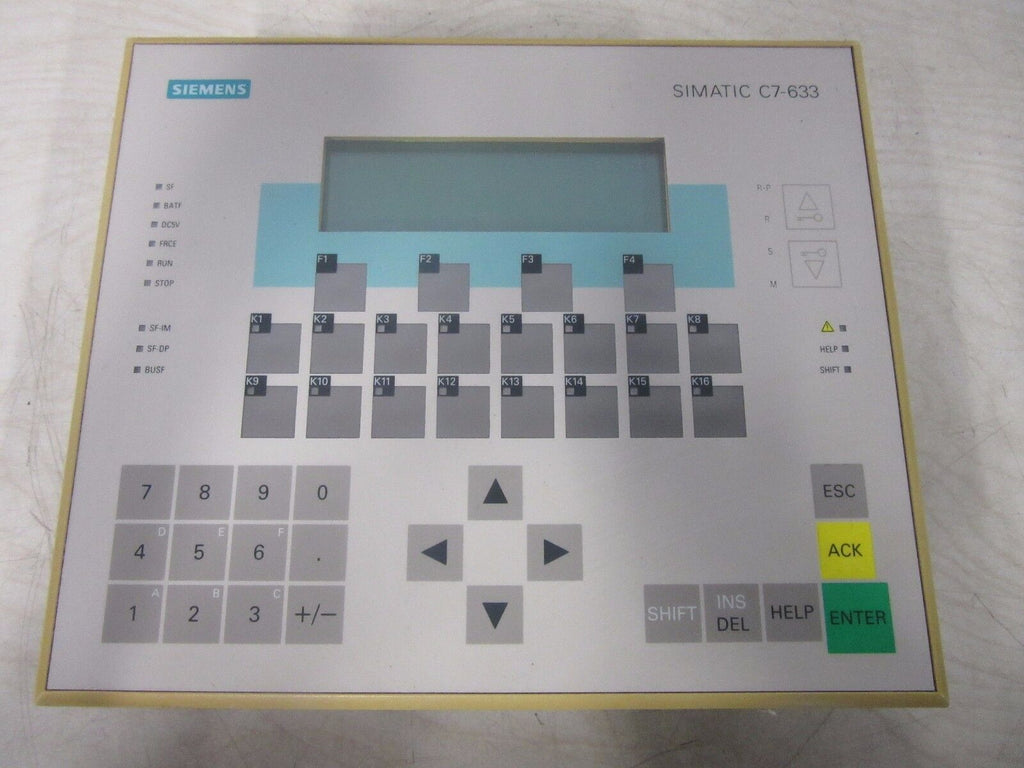 Siemens SIMATIC C7-633 DP 6ES7633-2BF02-0AE3 Operator Panel