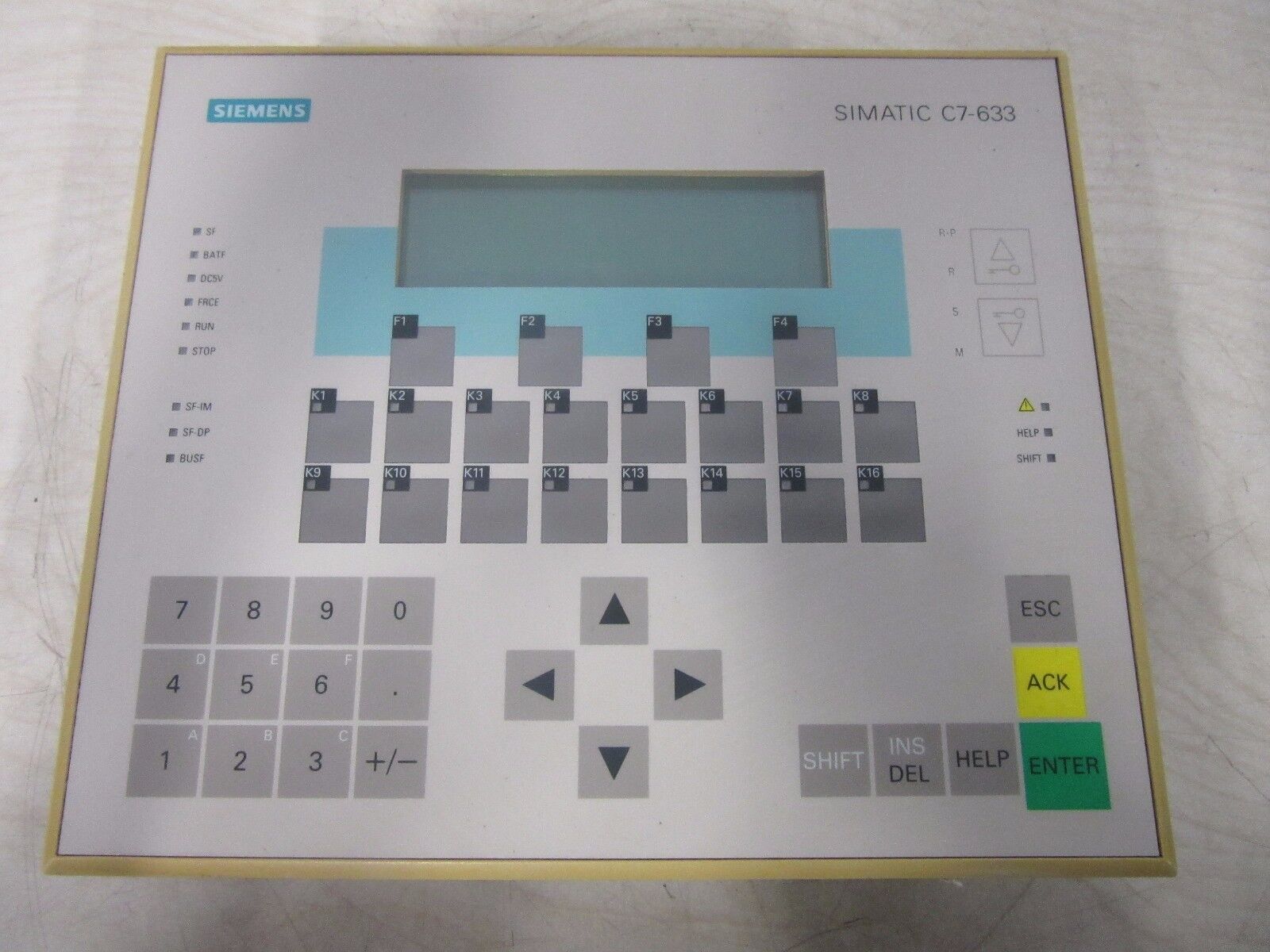 Siemens SIMATIC C7-633 DP 6ES7633-2BF02-0AE3 Operator Panel
