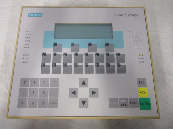 Siemens SIMATIC C7-633 DP 6ES7633-2BF02-0AE3 Operator Panel