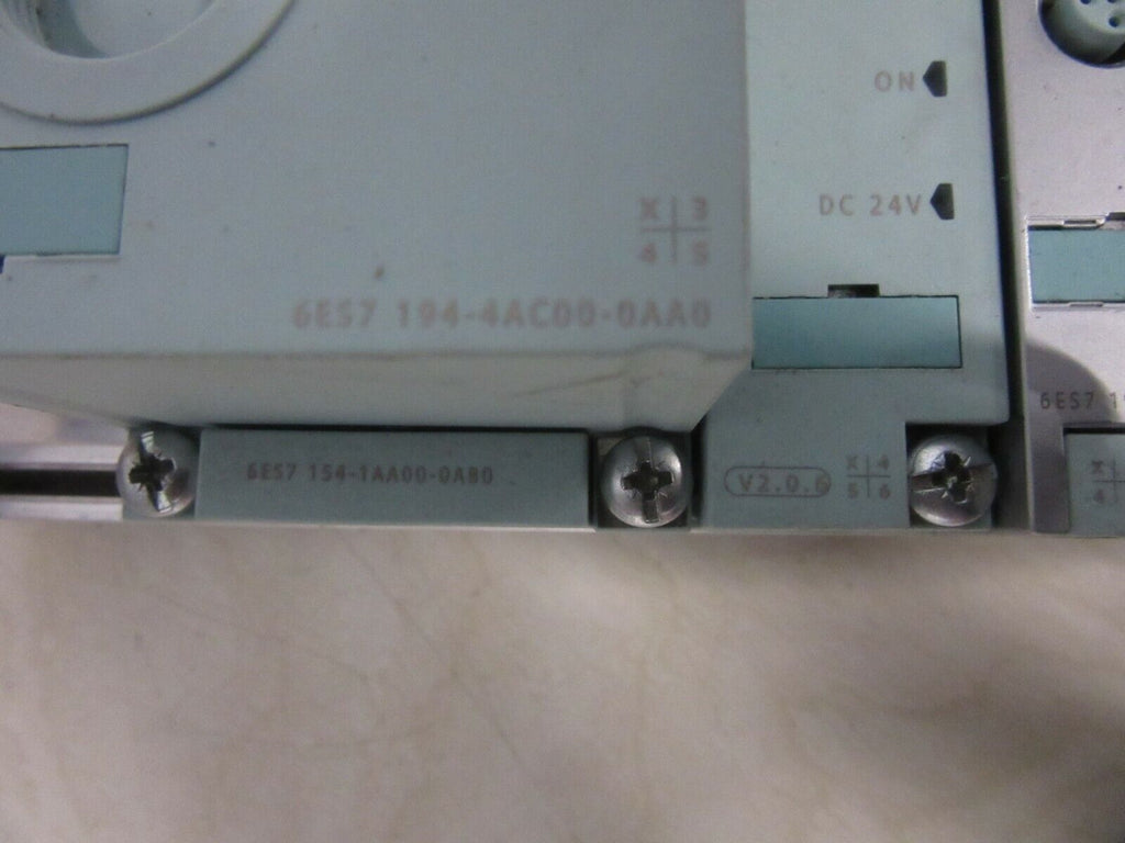 Siemens 6ES7 194-4AC00-0AA0 6ES7 154-1AA00-0AB0 und 2x 141-4BF00-0AA0