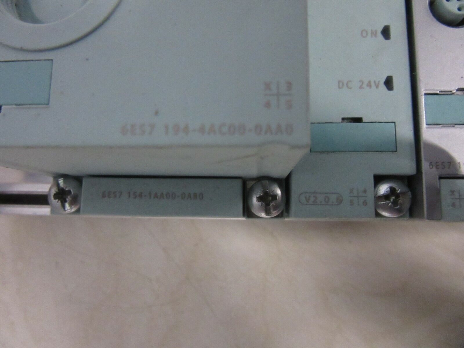 Siemens 6ES7 194-4AC00-0AA0 6ES7 154-1AA00-0AB0 und 2x 141-4BF00-0AA0