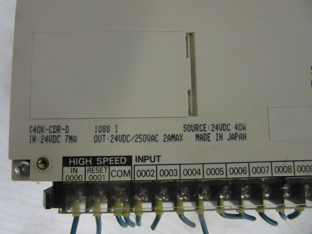 Omron Sysmac C40K C40K-CDR-D Programmable Controller