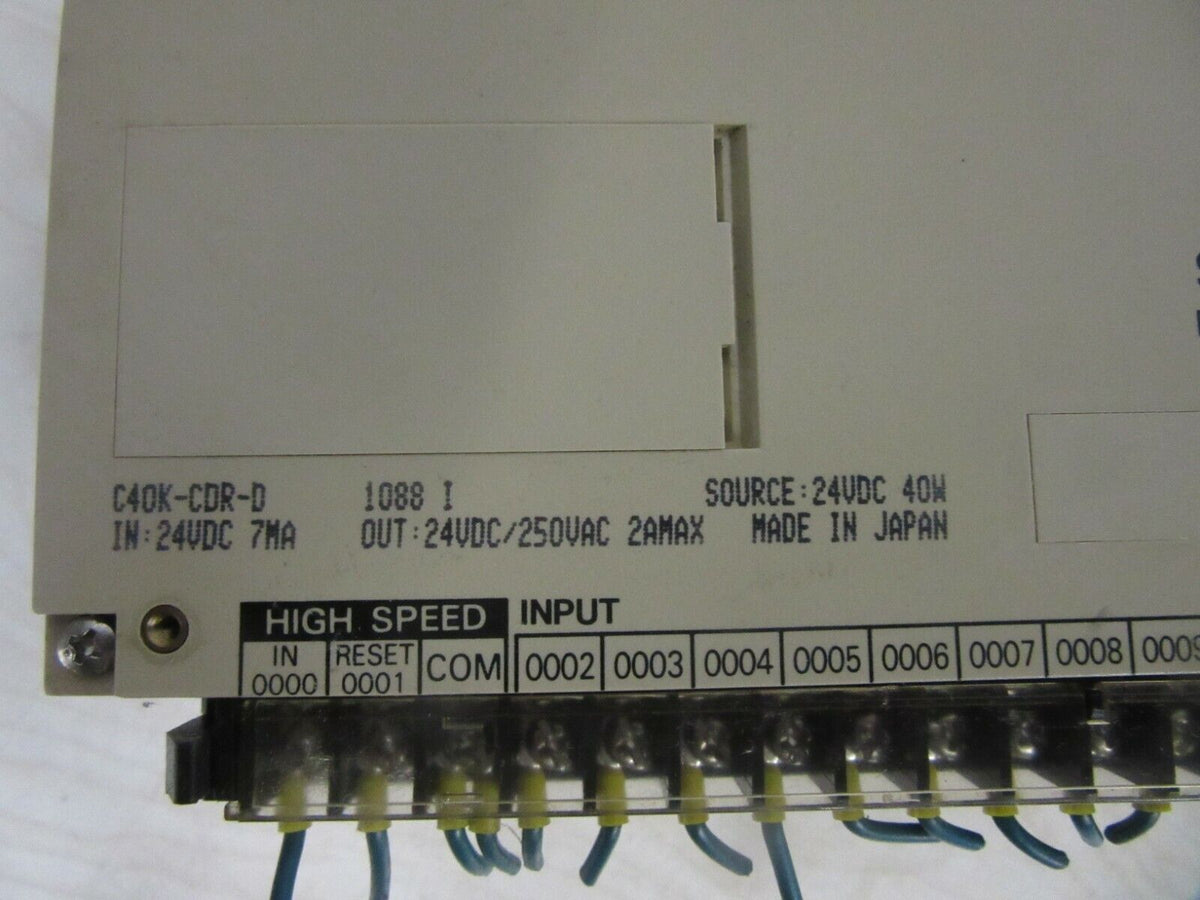 Omron Sysmac C40K C40K-CDR-D Programmable Controller