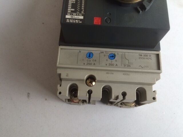 Merlin Gerin Schalter Typ 250D 250A