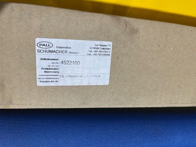 Pall Filter DL-Filterelement E-1303-A ITEM-NO. 4522100