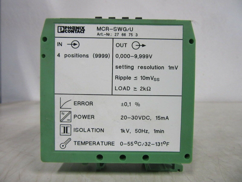 Phoenix Contact MCR-SWG/U Sollwertgeber / setpoint adjuster
