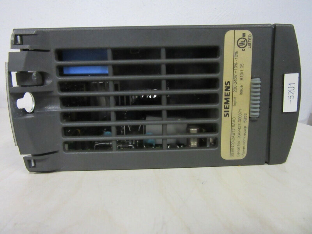 Siemens MICROMASTER 420 / 6SE6420-2AB12-5AA0 E-Stand B10\1.05