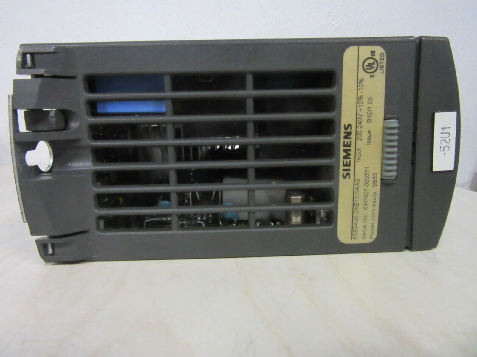 Siemens MICROMASTER 420 / 6SE6420-2AB12-5AA0 E-Stand B10\1.05