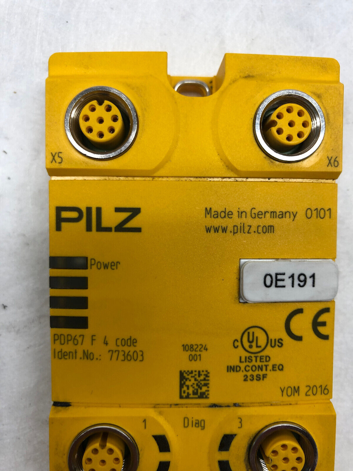 PILZ PDP67 F4 code 773603 Passivverteiler