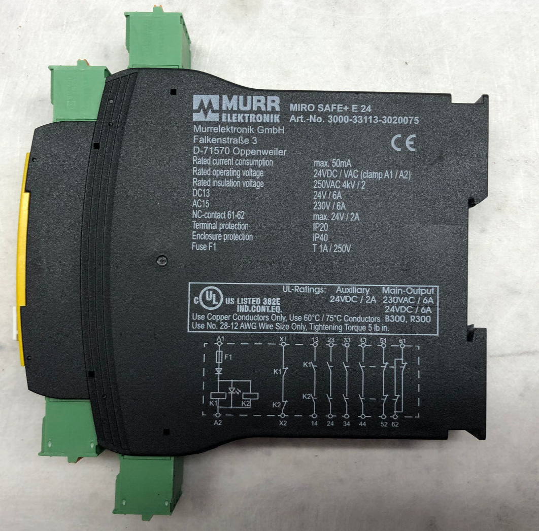 Murr Elektronik MIRO SAFE+ E24 Art.-No. 3000-33113-3020075, 4 Schließer/2 Öffner