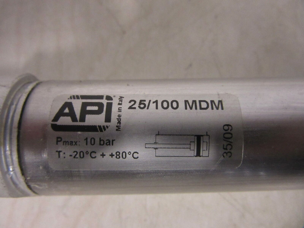 API A.P.I. 25/100 MDM cylinder 10 bar