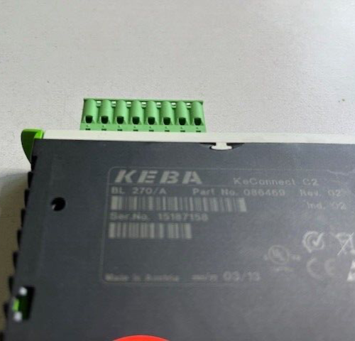 KEBA Kemro k2-200 BL270/A Part No. 086469 BL 270/A