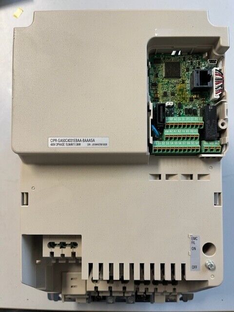 YASKAWA GA50C4031EBA MODEL: CIPR-GA50C4031EBA-BAAASA 15KW