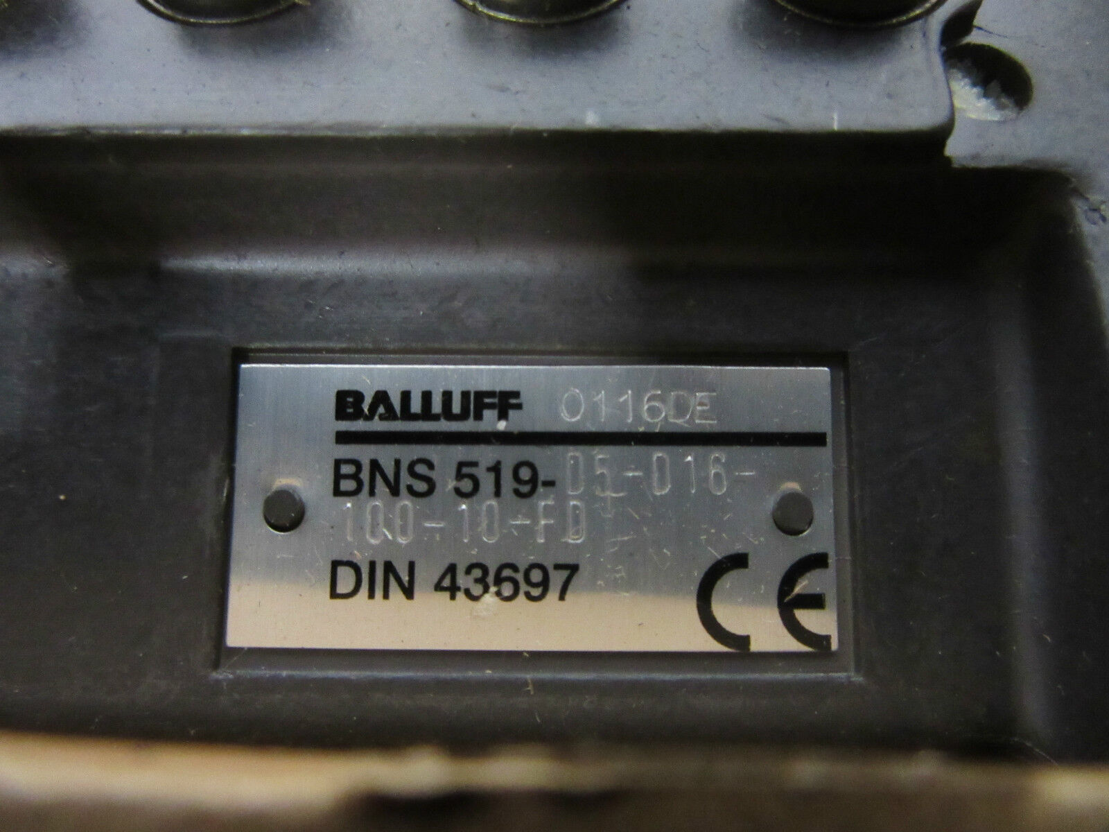 Balluff 0116DE BNS 519-D5-D16-100-10-FD -unused-