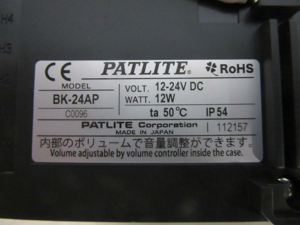 Patlite Signalgeber BK-24AP Volt. 12-24V DC