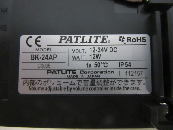 Patlite Signalgeber BK-24AP Volt. 12-24V DC