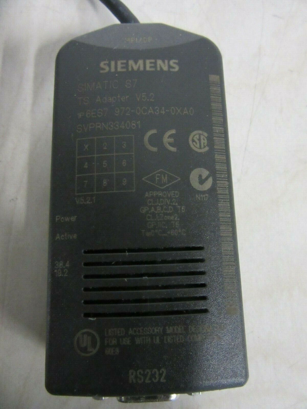 Siemens Simatic S7 TS Adapter V5.2 6ES7 972-0CA34-0XA0