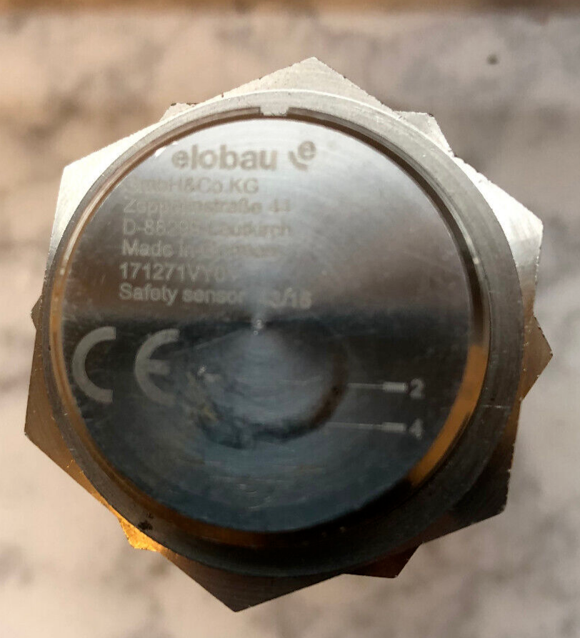 elobau S-Sensor - 171271VY01 - magnetisch - Schließer/Öffner, Einbaustecker M12