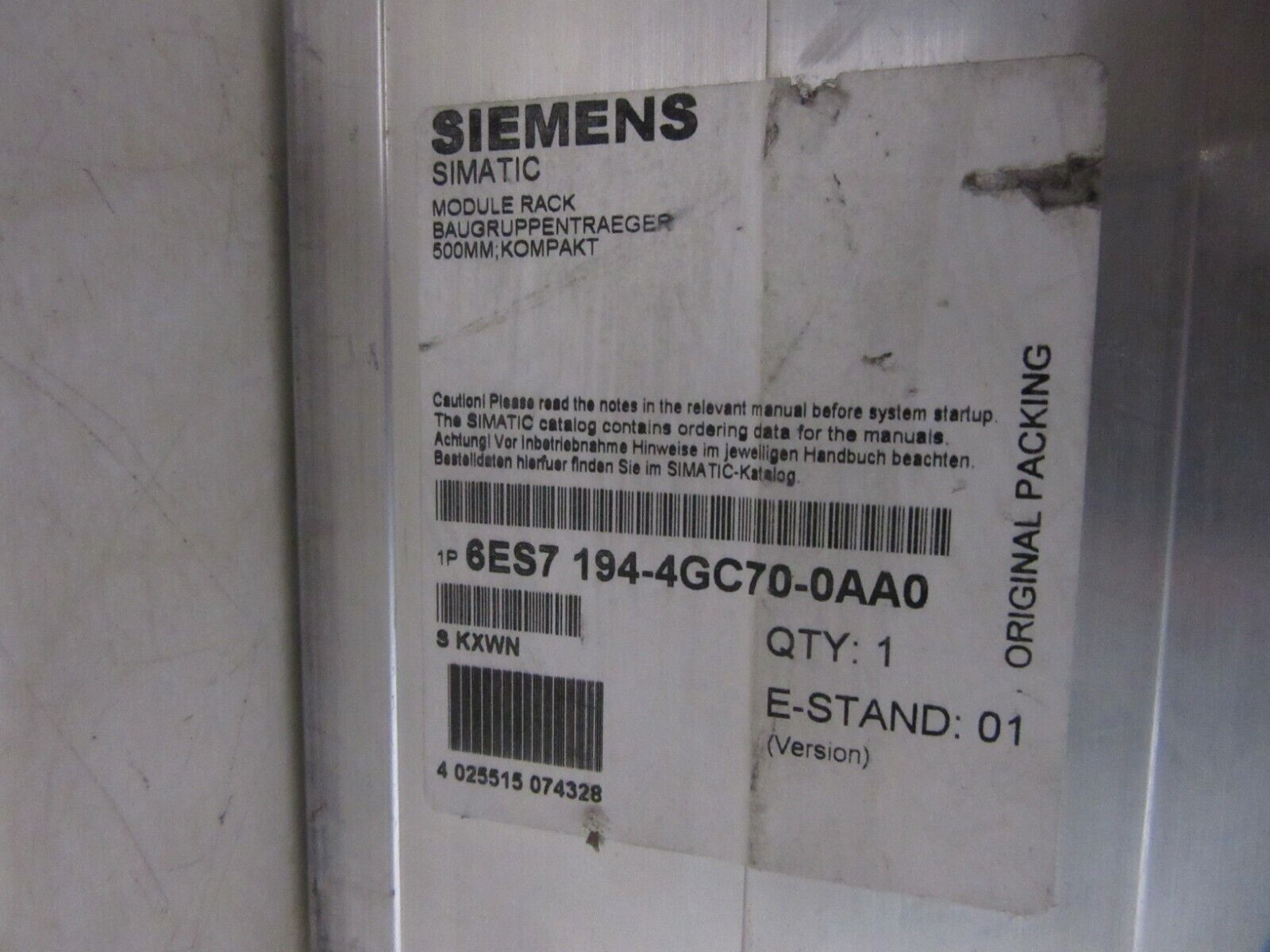 Siemens 6ES7 194-4AC00-0AA0 6ES7 154-1AA00-0AB0 und 2x 141-4BF00-0AA0