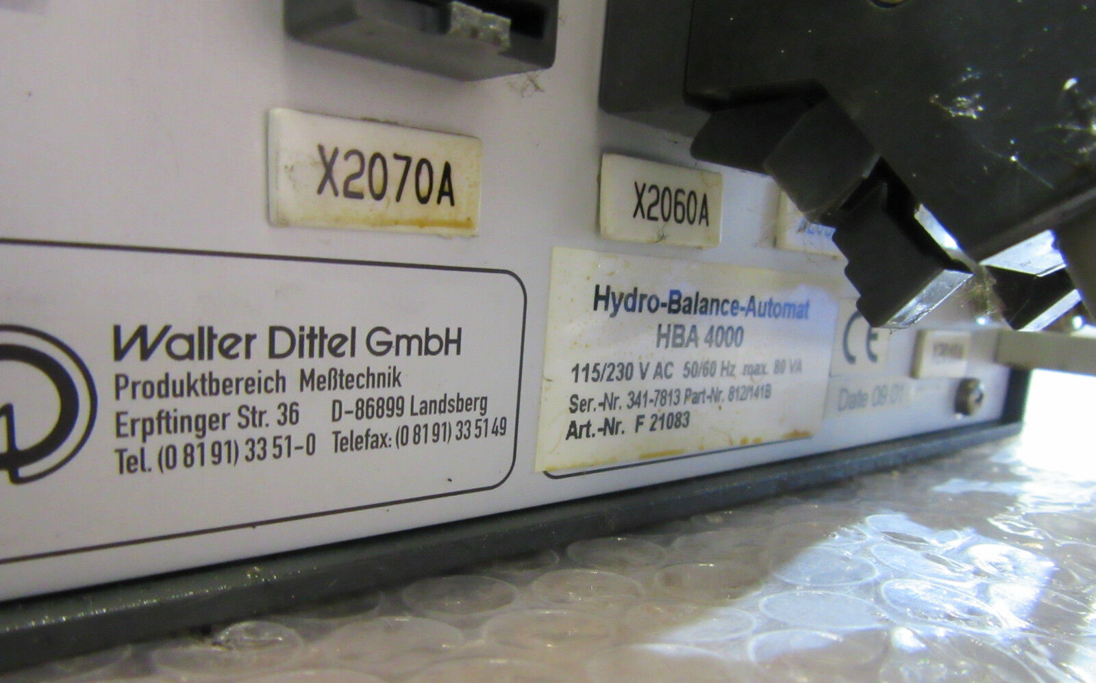 Dittel Hydro-Balance-Automat HBA 4000