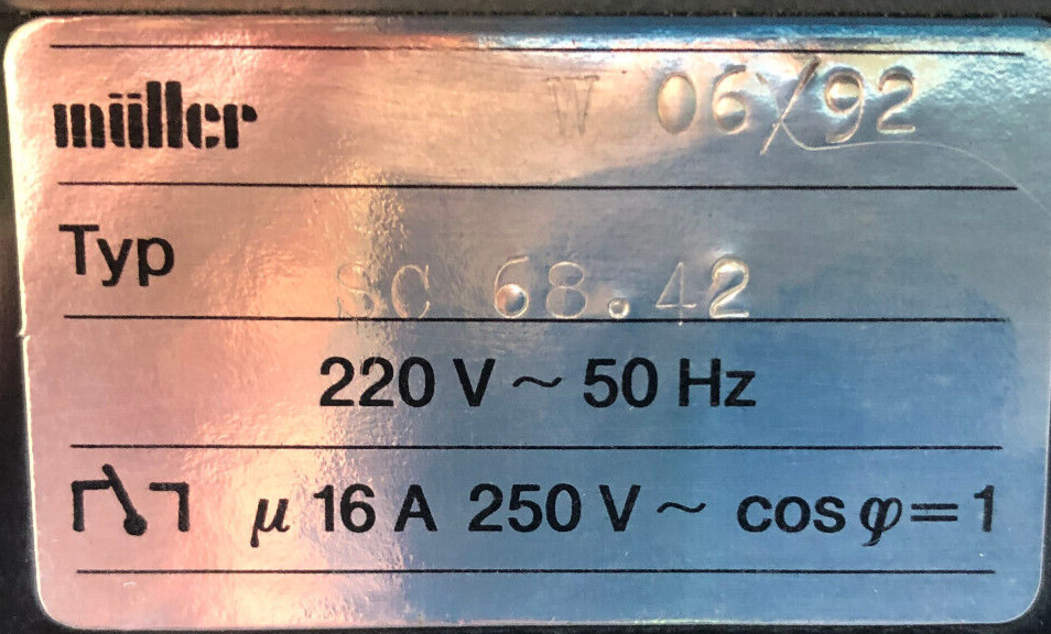 MÜLLER SC68.42 Schaltcomputer 4-Kanäle