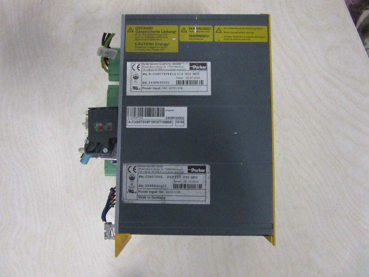 Parker COMPAX3 C3S075V4 F10 I10 T10 M00 / I20 T30 M00