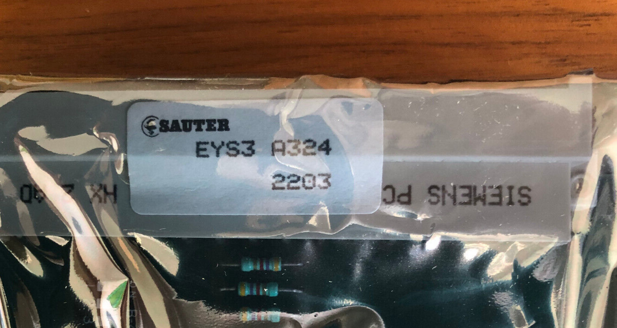 Sauter Board EYS3  Typ A324 unbenutzt aus Lagerbestand 8 515601 324 2203