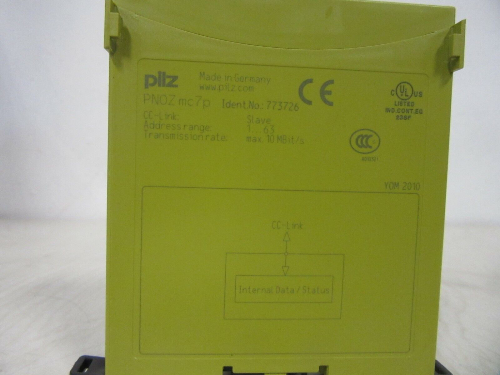 Pilz Erweiterungsmodul PNOZ mc7p Ident.No. 773726 Kommunikations-Module 