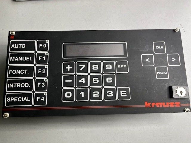 KRAUSS Bedienfeld Control Panel