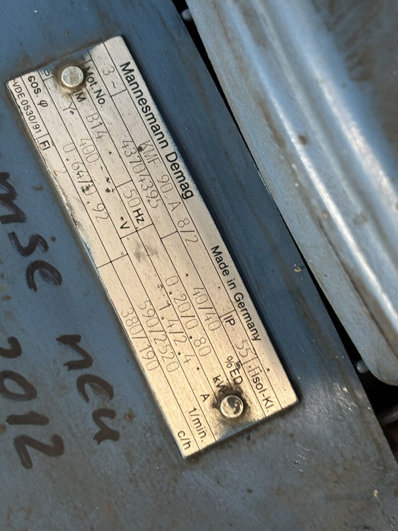 Mannesmann Demag Motor AFM06 S-M-0-1-45-0