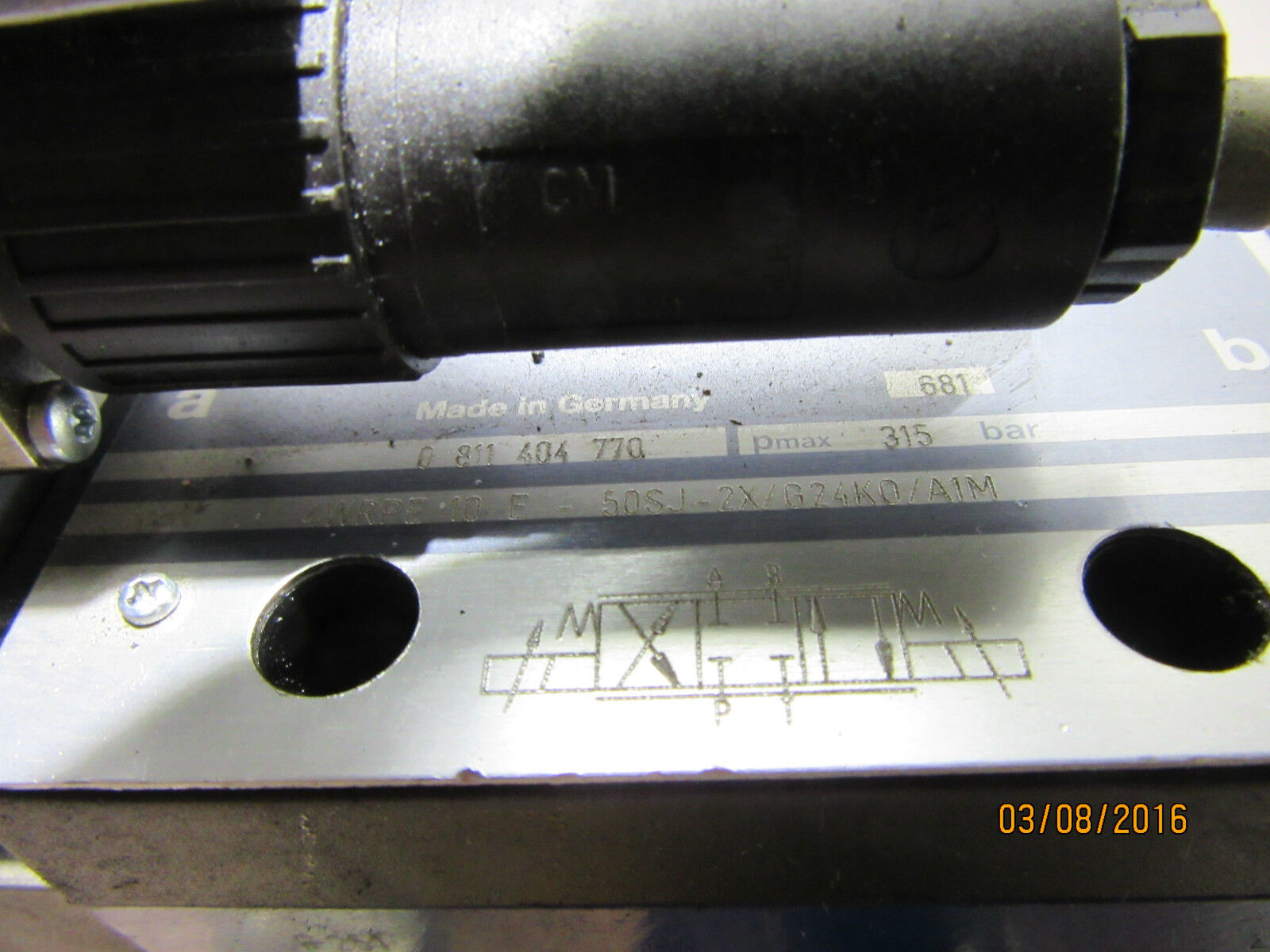 BOSCH 0 811 404 770 Pmax 315 bar - used -