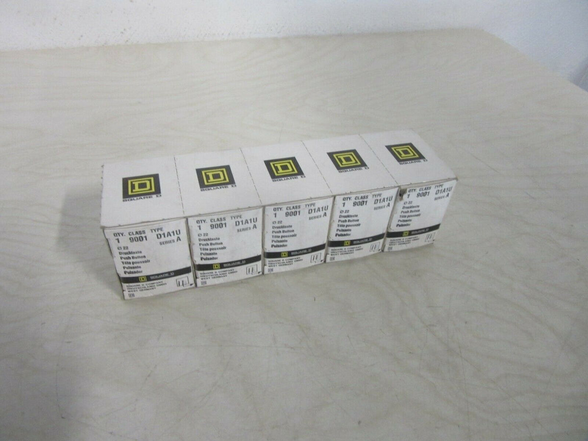 Square D 9001 D1A1U  Drucktaste -5Stück-
