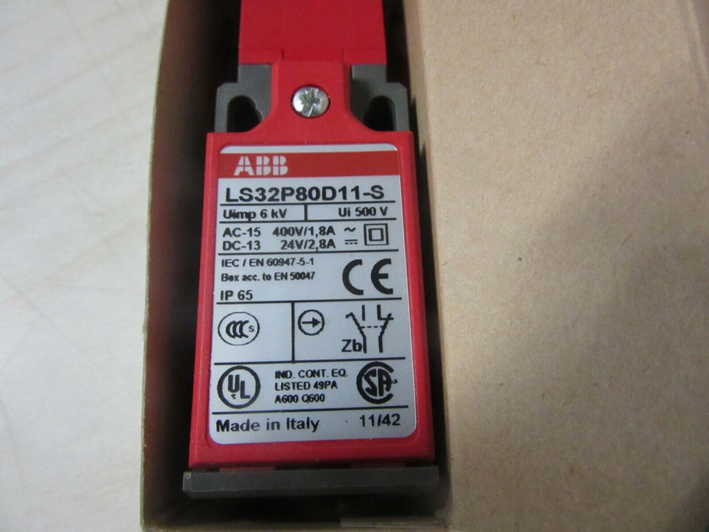 ABB LS32P80D11-S Sicherheitsschalter 400 V/AC 1.8A