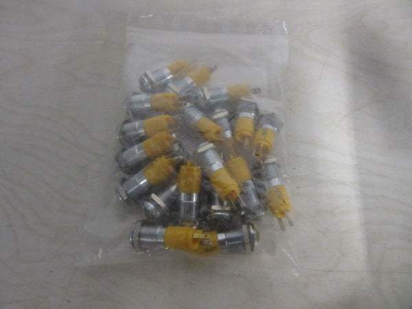 EAO 17-220352 Leuchtmelder -20pieces- 14mm LED 10mm 24VDC gelb