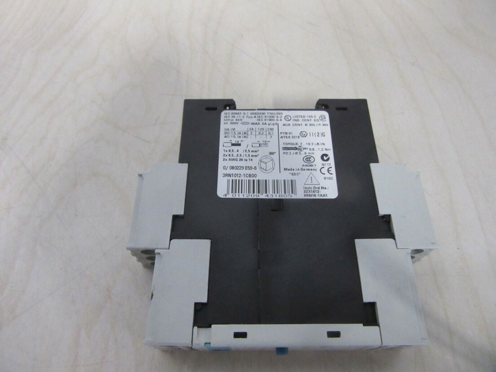 Siemens Simirel   3RN1012- 1CB00
