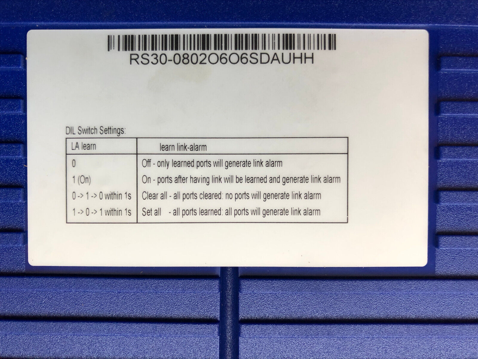 Hirschmann RS30 Rail Switch RS30-0802O6O6SDAUHH (Hutschienenmaontage)