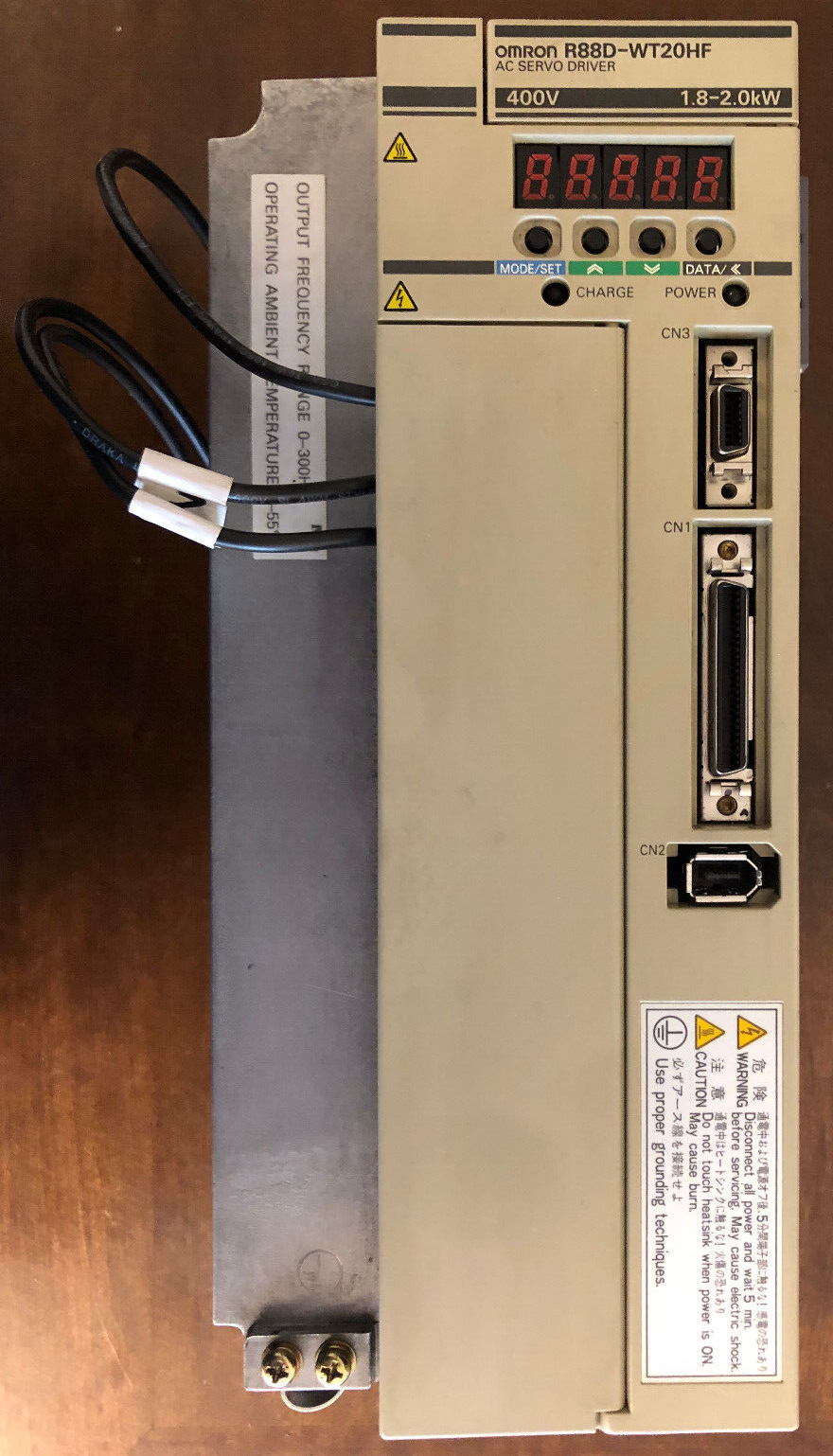 OMRON AC Servo Driver R88D-WT20HF
