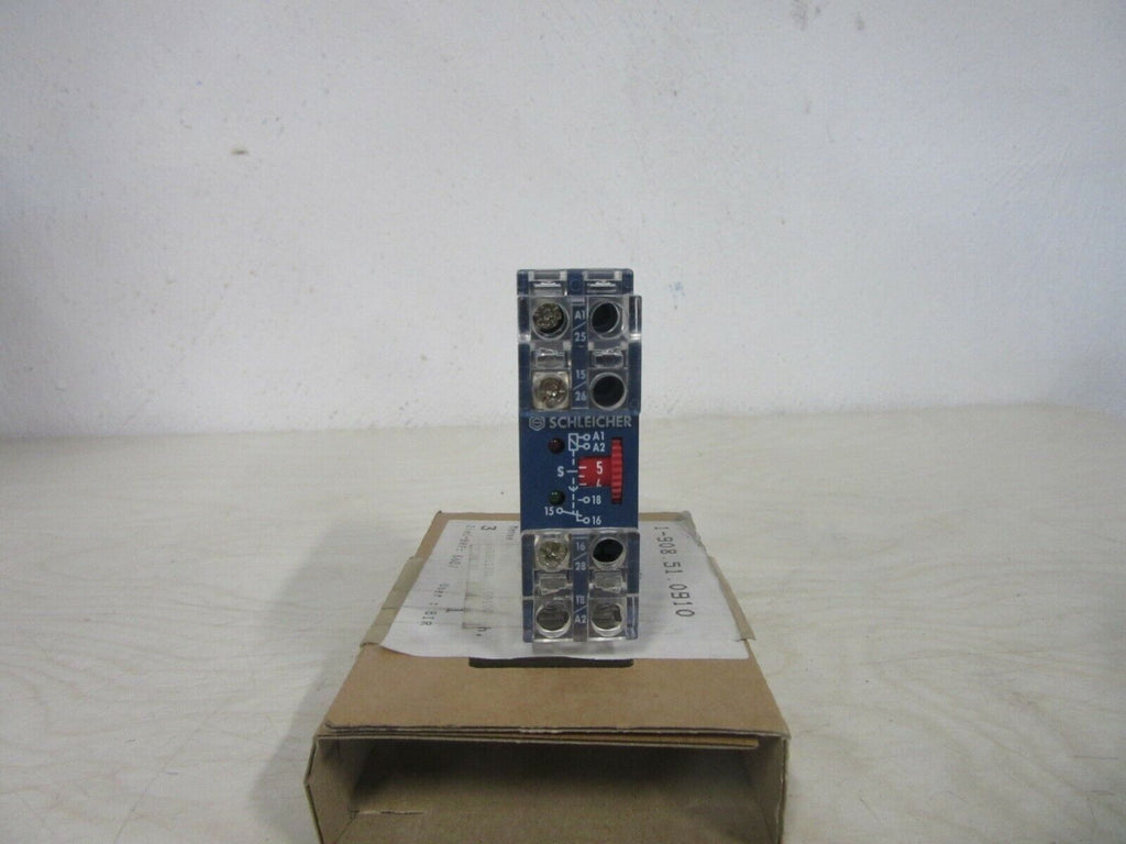 SCHLEICHER  KZT01 (F) 24V 50-60Hz 0,5-10s Zeitrelais