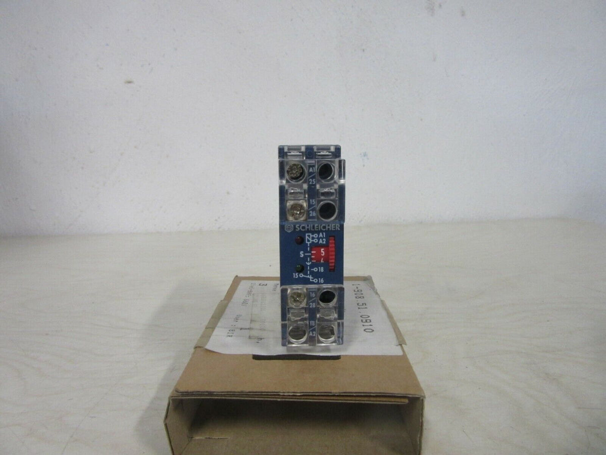SCHLEICHER  KZT01 (F) 24V 50-60Hz 0,5-10s Zeitrelais
