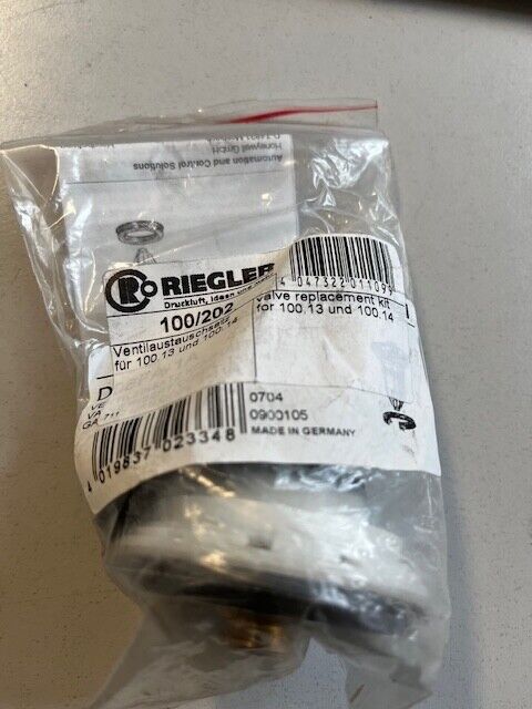 Riegler Ventilaustauschsatz, 100/202Druckreg.  Trinkwasser, R 1, R 1 1/4, 1,5-12