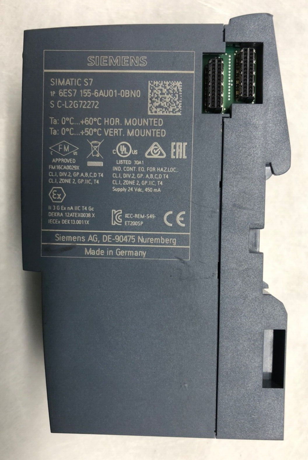 Siemens Simatic S7 ET 200SP 6ES7155-6AU01-0BN0