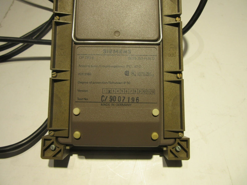 Siemens Bediengerät OP 393 II 6ES5 393-0UA12 Operator Panel Version 2