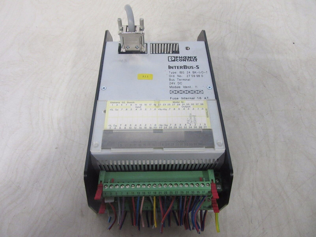 Phoenix Contact Interbus-S IBS 24 BK-I/O-T / 2759980  -used-