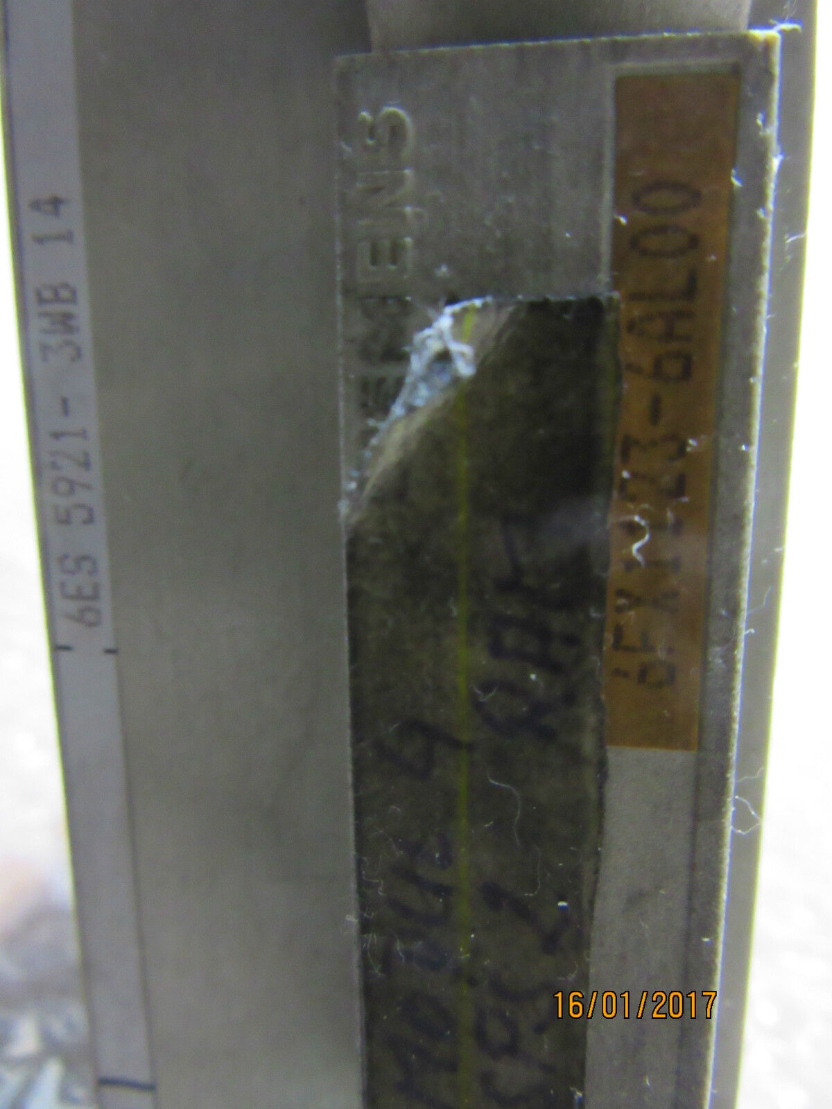 Siemens 6ES 5921 3 WB 14 | 6ES5921-3WB14 | E-Stand: C -used-