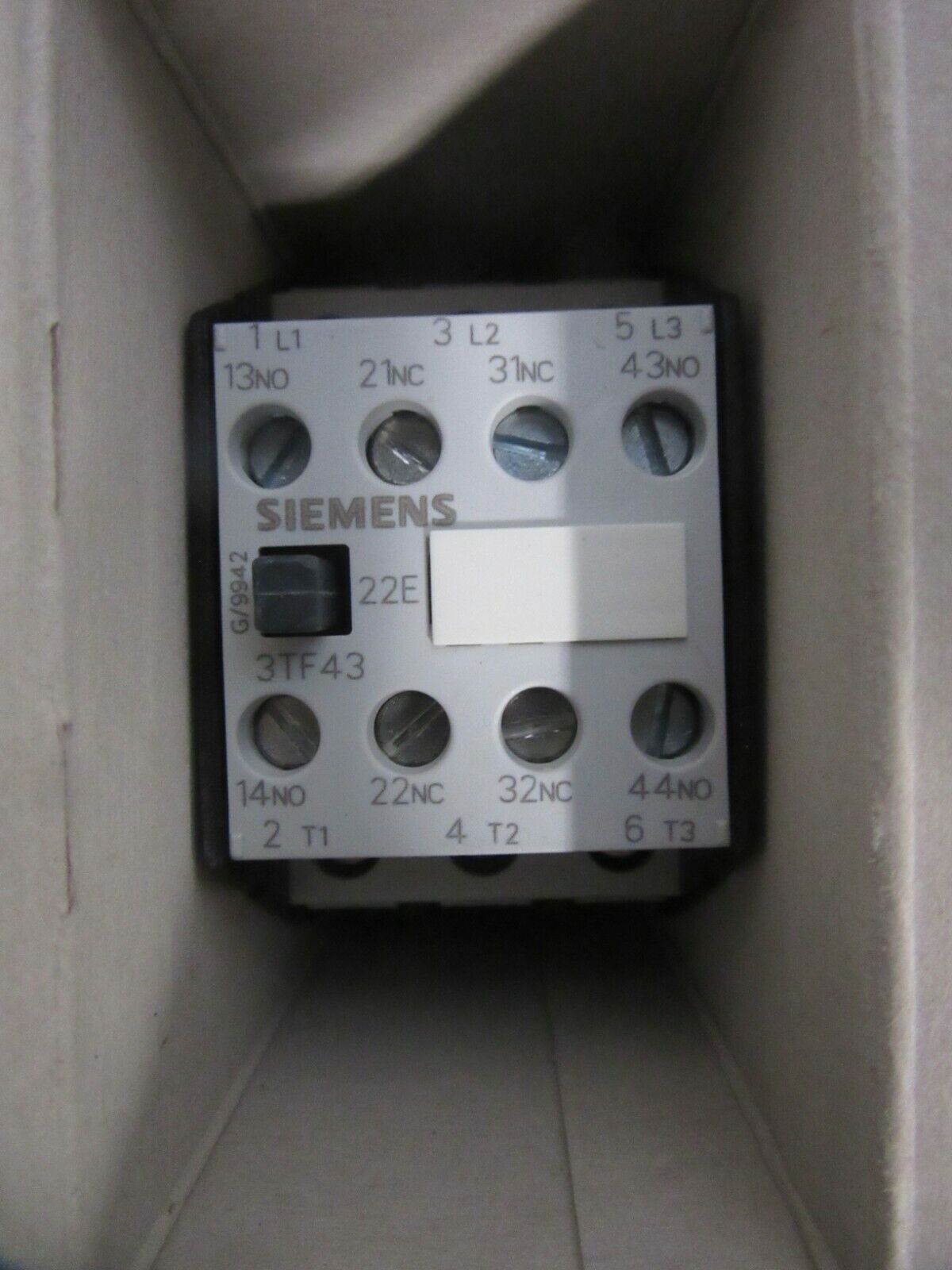 Siemens 3TF43 22-0BB4 Schütz/Contactor 11KW/24VDC
