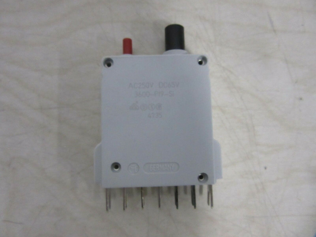 E-T-A Sicherungsautomat, 10pieces,  AC250V DC65V 3600-PI9-Si